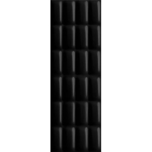 ΠΛΑΚΑΚΙ ΜΠΑΝΙΟΥ PRET A PORTER Black Glossy Pillow Structure 25x75 cm